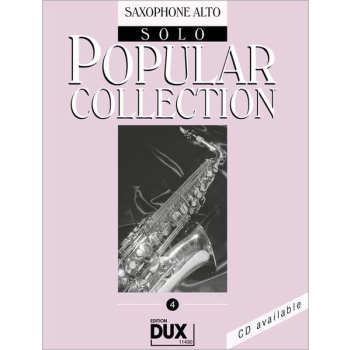 Zbiór nut na saksofon altowy Popular Collection 4
